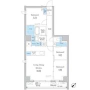 デュオフラッツ板橋大山の間取り画像