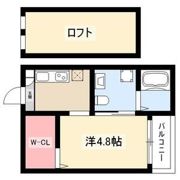ブランノワール本陣N棟の間取り画像