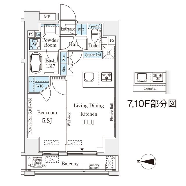 間取図