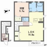 シャーメゾン明石台の間取り画像