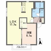 サンテラスBの間取り画像