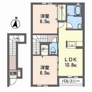 アプローズSの間取り画像