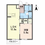シャーメゾン菜根の間取り画像