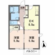 グラン・ドルチェ Cの間取り画像