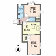 サンハウスの間取り画像
