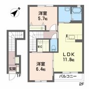 シャーメゾンシリウスの間取り画像