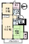 シャーメゾン己斐 B棟の間取り画像