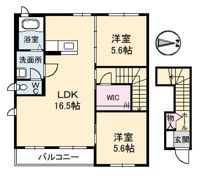 シャーメゾンフルールの間取り画像