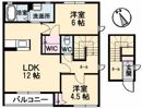 シャーメゾン・トパーズ Sの間取り画像