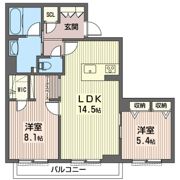 ナディアの間取り画像