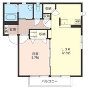 azur Bの間取り画像