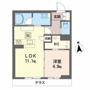 ベレオ長町南の間取り画像