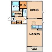 COZY COURT 赤坂の間取り画像