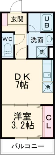 Sパレスの間取り画像