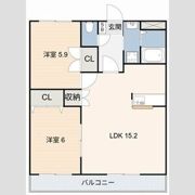 スカイパラスⅠの間取り画像