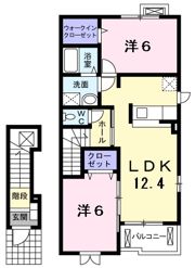 ドリーム ブラッサム Ⅴの間取り画像