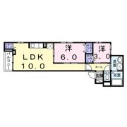 ヴィラ オーブ － Kの間取り画像