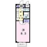 クレール穴生の間取り画像