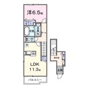 ア コート デ パルクの間取り画像