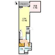 レジェンドワコー中央の間取り画像
