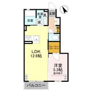 エルヴィエントの間取り画像