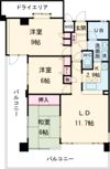 サンビルダー城之下の間取り画像