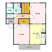 グランリーオ Bの間取り画像