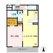 セジュール西新井の間取り画像