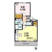 セレッソKT Bの間取り画像