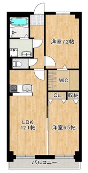 Crest Linkの間取り画像