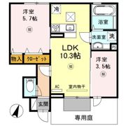 ウィット垂水Ⅱの間取り画像