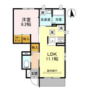 ベルクール加東 A棟の間取り画像