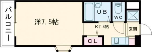 ルピナス府中の間取り画像