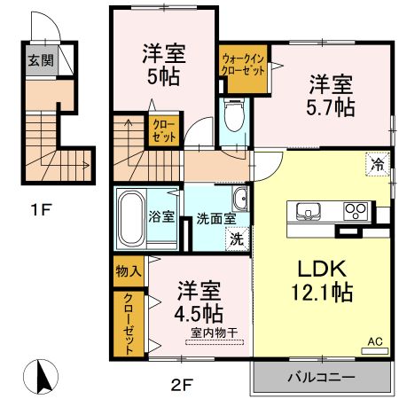 間取図