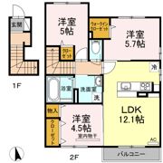 ルミエール C棟の間取り画像
