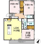 TORISIA相生町の間取り画像