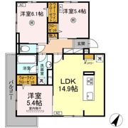 TORISIA相生町の間取り画像