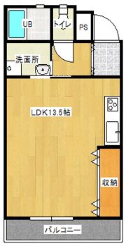 フローリッシュ立野の間取り画像