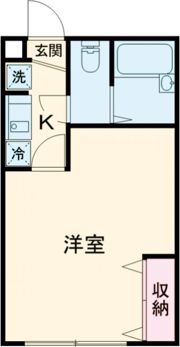 コーポNAOの間取り画像