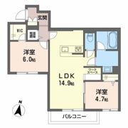 Dreamio堀川小泉の間取り画像
