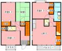 メゾンラフィーネ江原台A棟の間取り画像