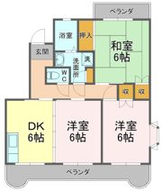 グランドゥール芹が谷の間取り画像