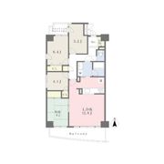 ザ・シーン城北ウエストスターの間取り画像