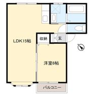 ファンタジアⅢの間取り画像