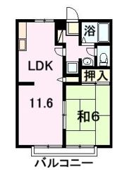サンライフ白川 F棟の間取り画像