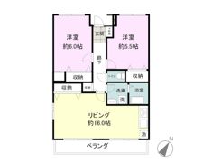 アバンデンスJUNⅡの間取り画像