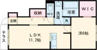 OKシェーネ光の森Aの間取り画像