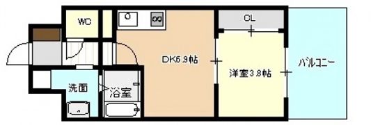 MOKA eSTA （モカエスタ）の間取り画像