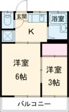 レジデンス中島の間取り画像