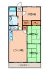 ハイツ戸頭の間取り画像